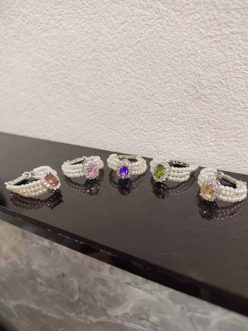 1:6 Puppenkette für Fashion Royalty Poppy Parker Integrity Toys – Handgefertigter Zirkonia-Schmuck