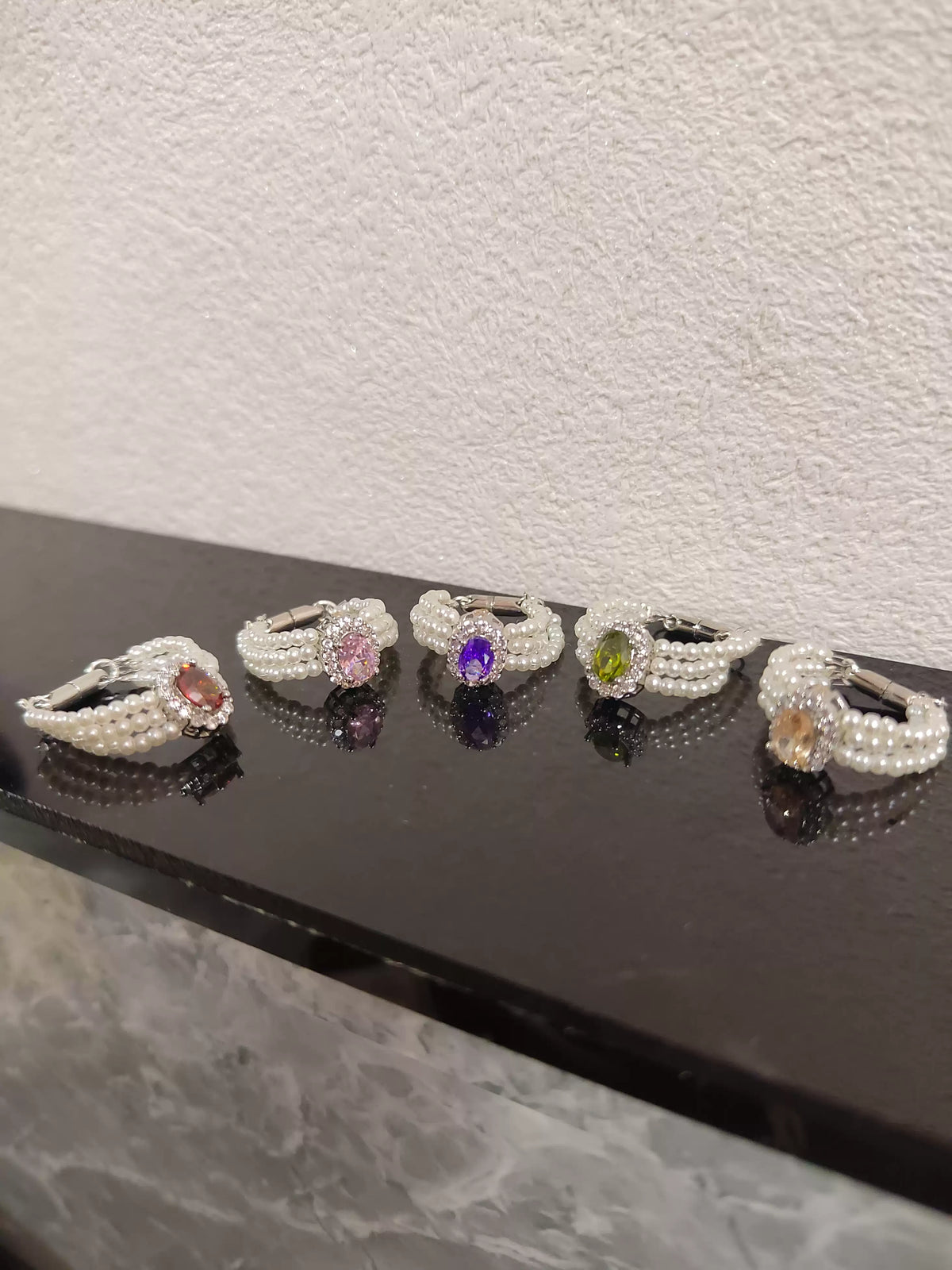 1:6 Puppenkette für Fashion Royalty Poppy Parker Integrity Toys – Handgefertigter Zirkonia-Schmuck