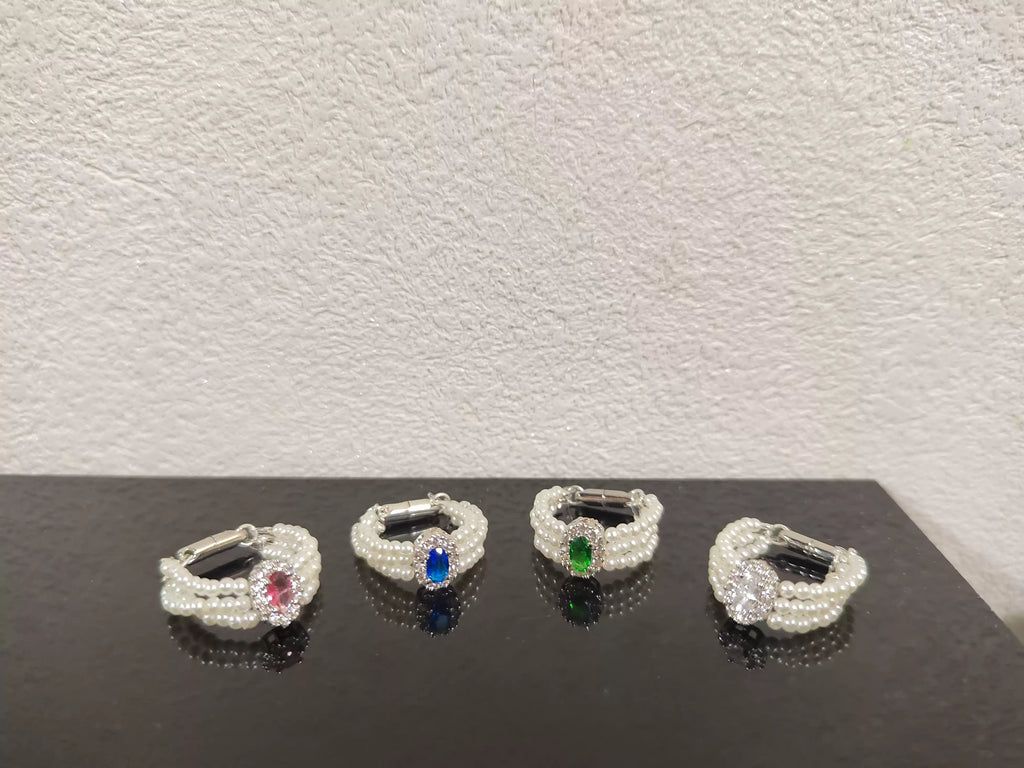 1:6 Puppenkette für Fashion Royalty Poppy Parker Integrity Toys – Handgefertigter Zirkonia-Schmuck