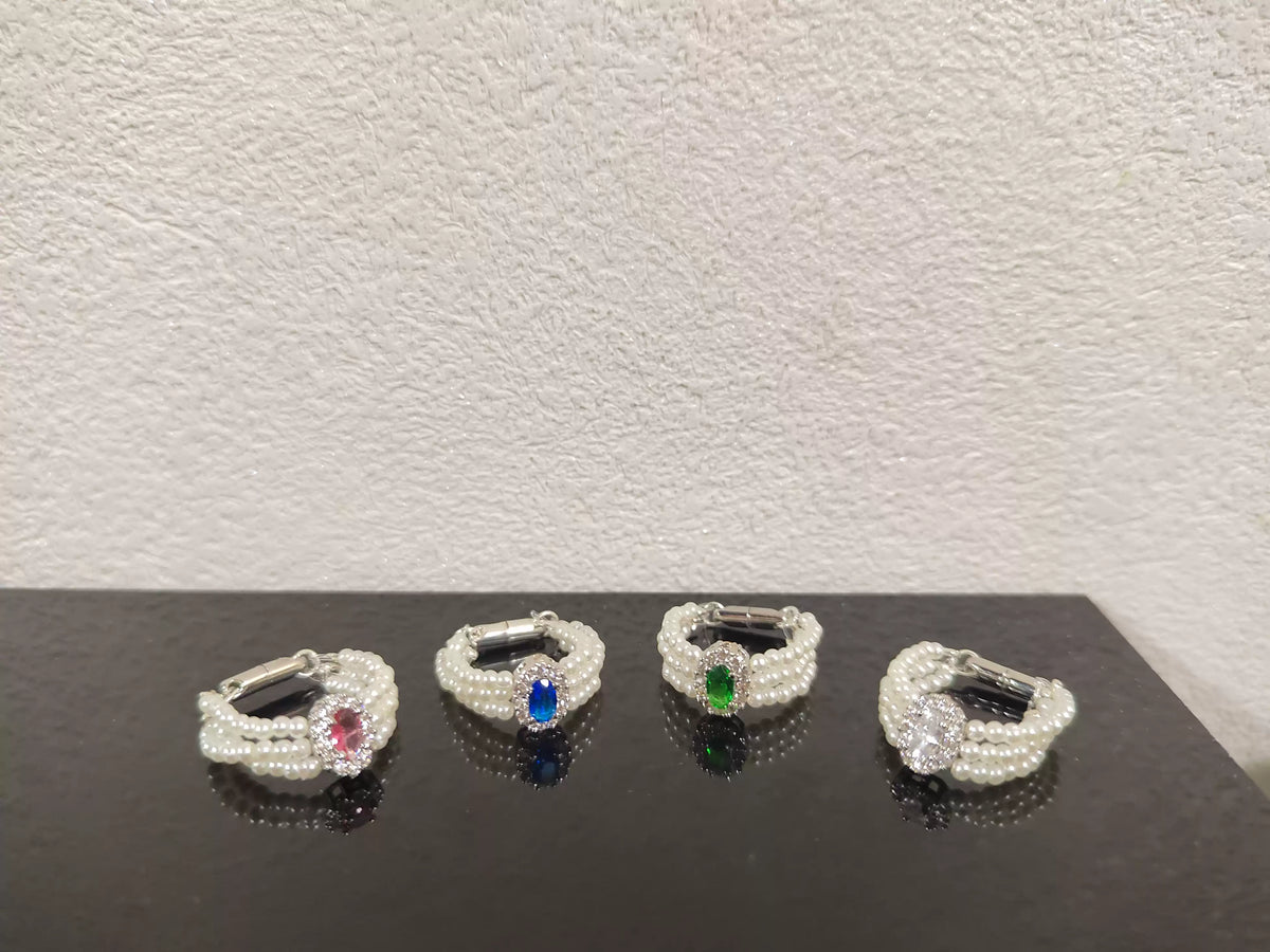 1:6 Puppenkette für Fashion Royalty Poppy Parker Integrity Toys – Handgefertigter Zirkonia-Schmuck