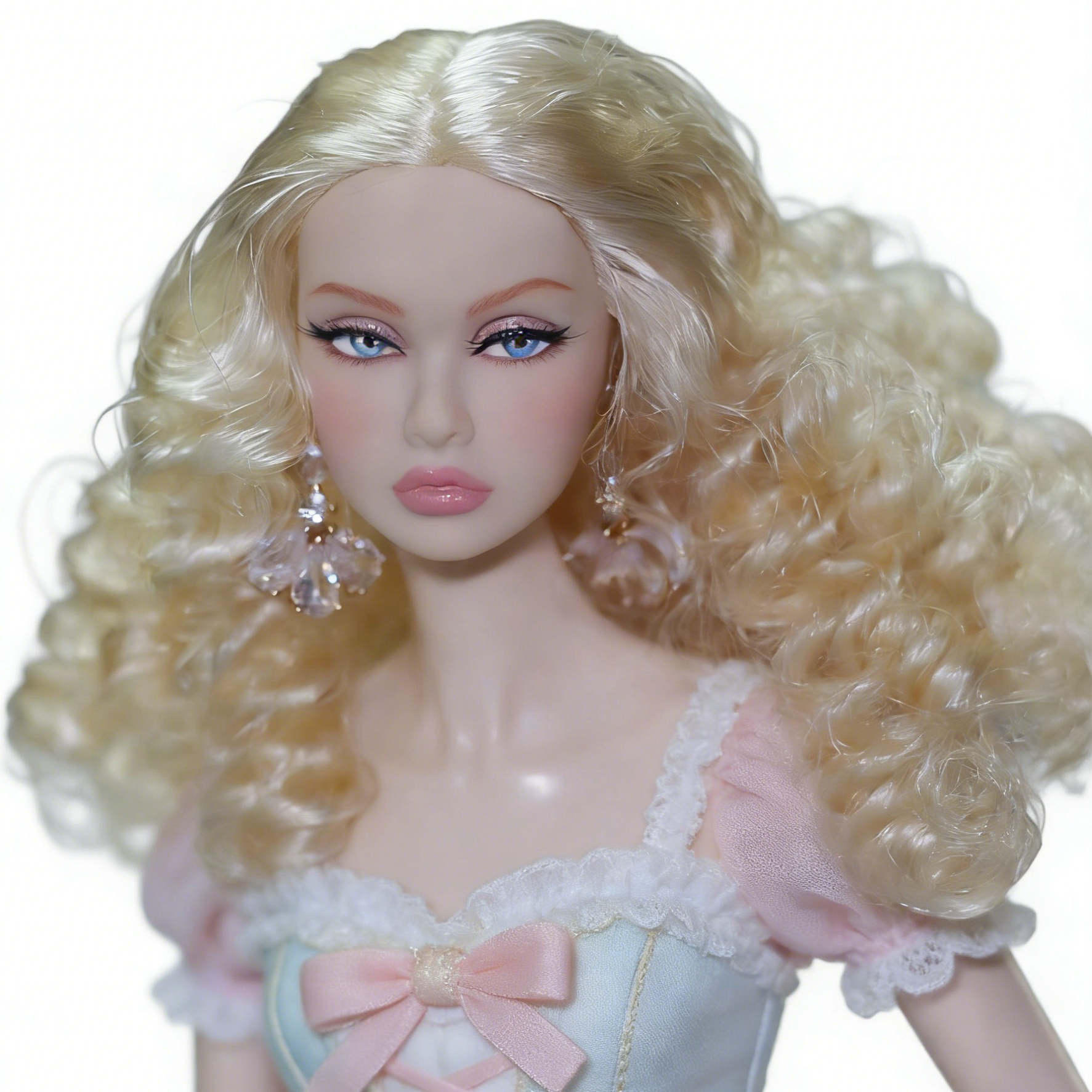 Poppy Parker OOAK Repaint Doll Head Integrity Toys Custom Art Only Head
