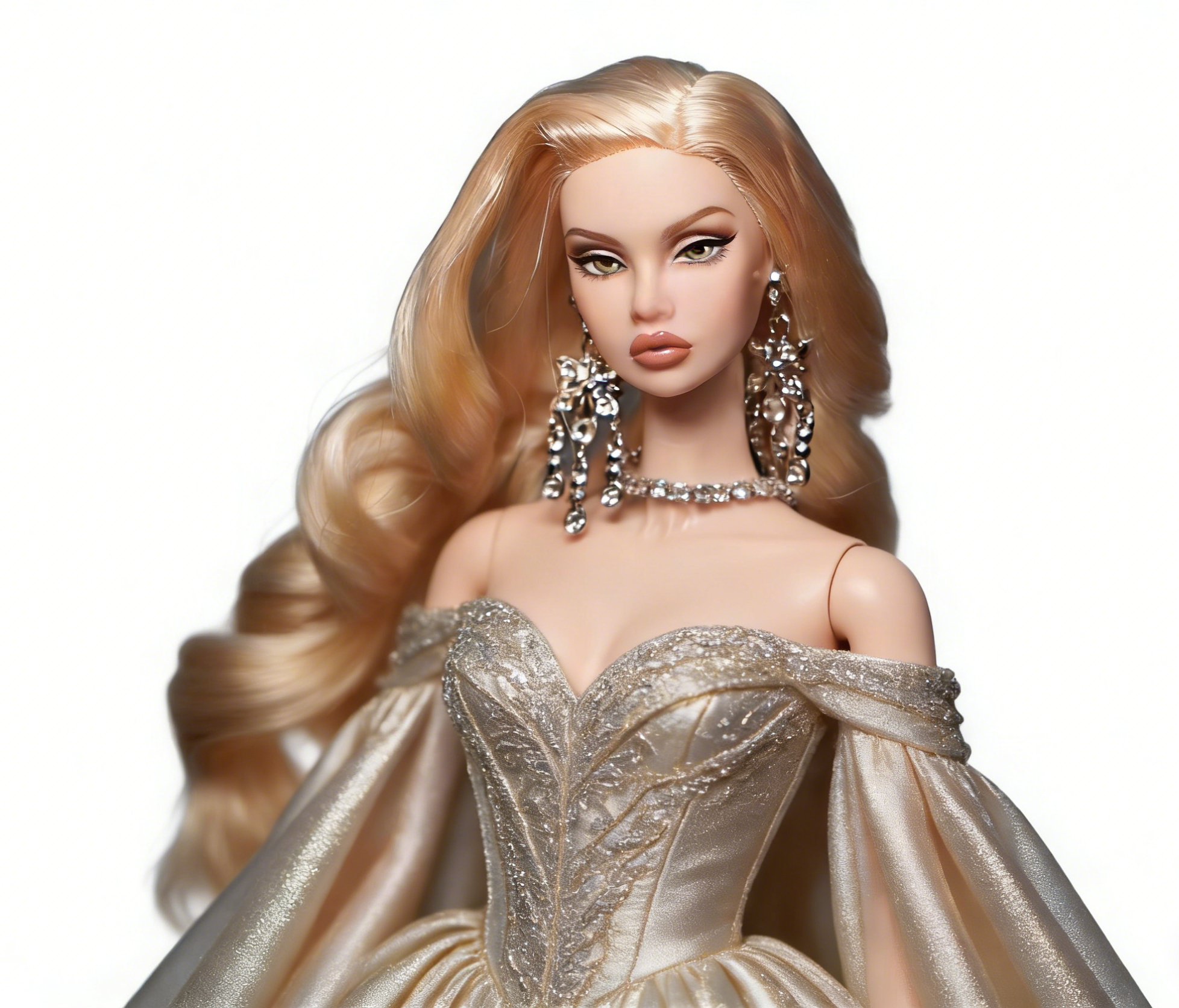 OOAK Hand-Painted FASHION ROYALTY POPPY PARKER ONLY HEAD