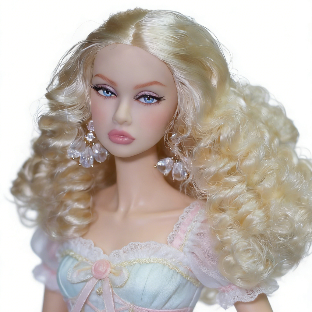 Poppy Parker OOAK Repaint Doll Head Integrity Toys Custom Art Only Head