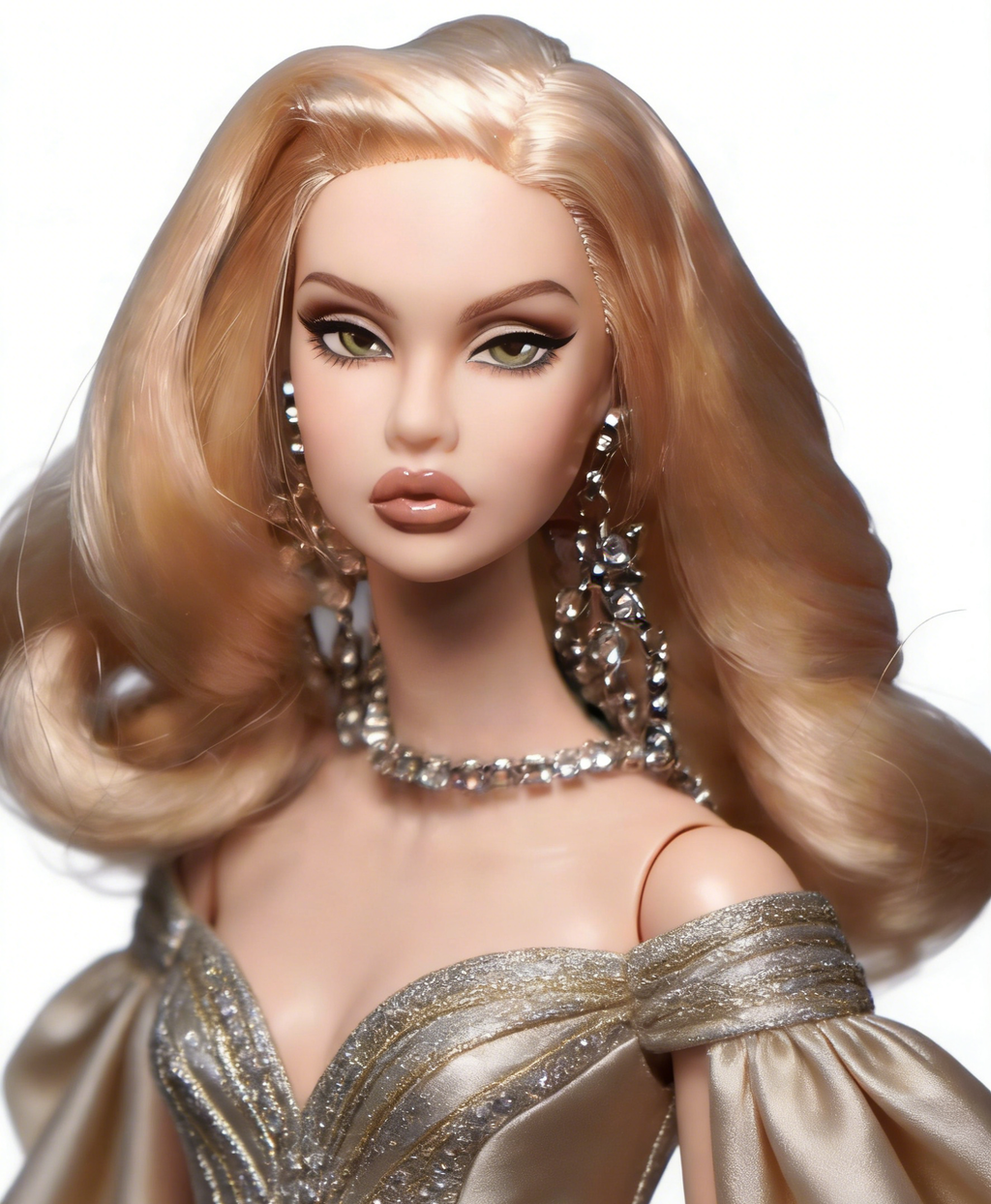 OOAK Hand-Painted FASHION ROYALTY POPPY PARKER ONLY HEAD