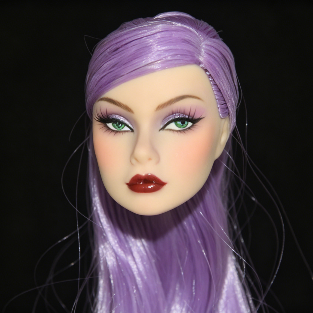 OOAK Hand-Painted FASHION ROYALTY POPPY PARKER  ONLY HEAD