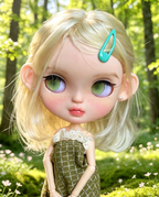 Blythe Doll Handmade-With Outfits + Wig