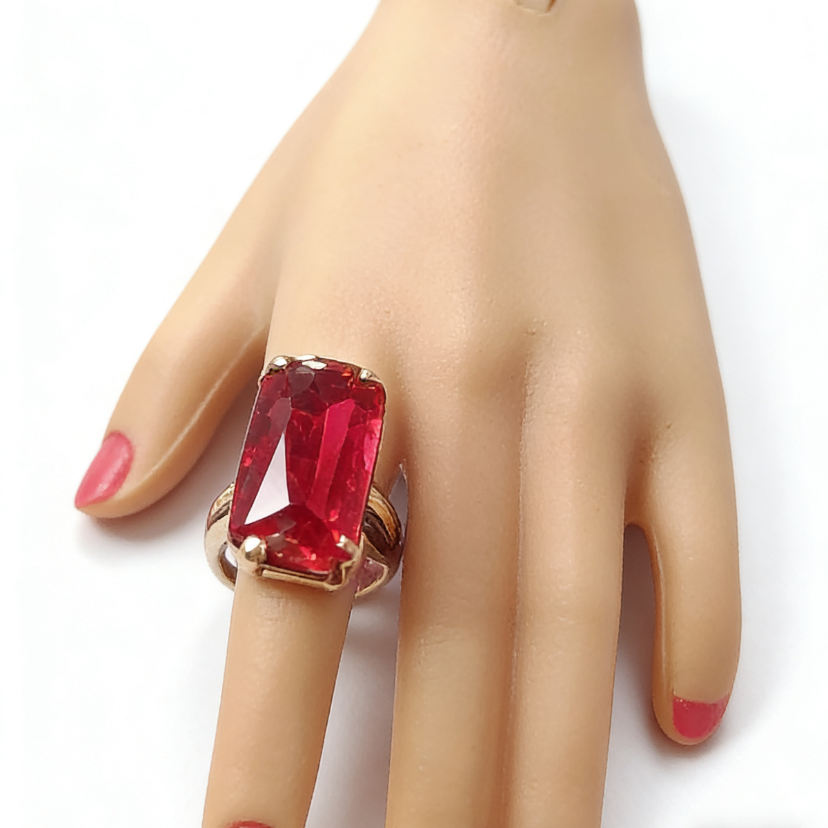 1:6 Puppen Schmuck RING für Fashion Royalty Poppy Parker Integrity Toys. 4×2 mm Zirkonia Stein