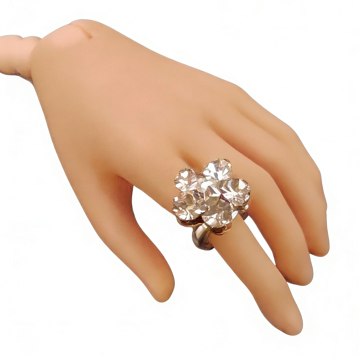 1/6 Puppen Schmuck RING für Fashion Royalty Poppy Parker Integrity Toys.fünfblütige Pflaumenblüte