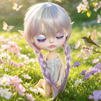 Hand-Painted Custom Blythe Art Doll