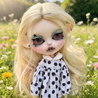 Blythe Custom Doll - handbemaltes Gesicht