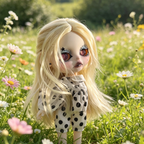 Blythe Custom Doll - handbemaltes Gesicht