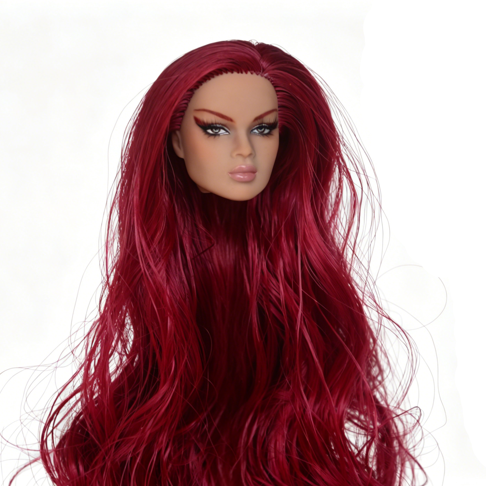 FASHION ROYALTY NADJA REPAINT REROOT HEAD HEAD DOLLS INTEGRITY TOYS