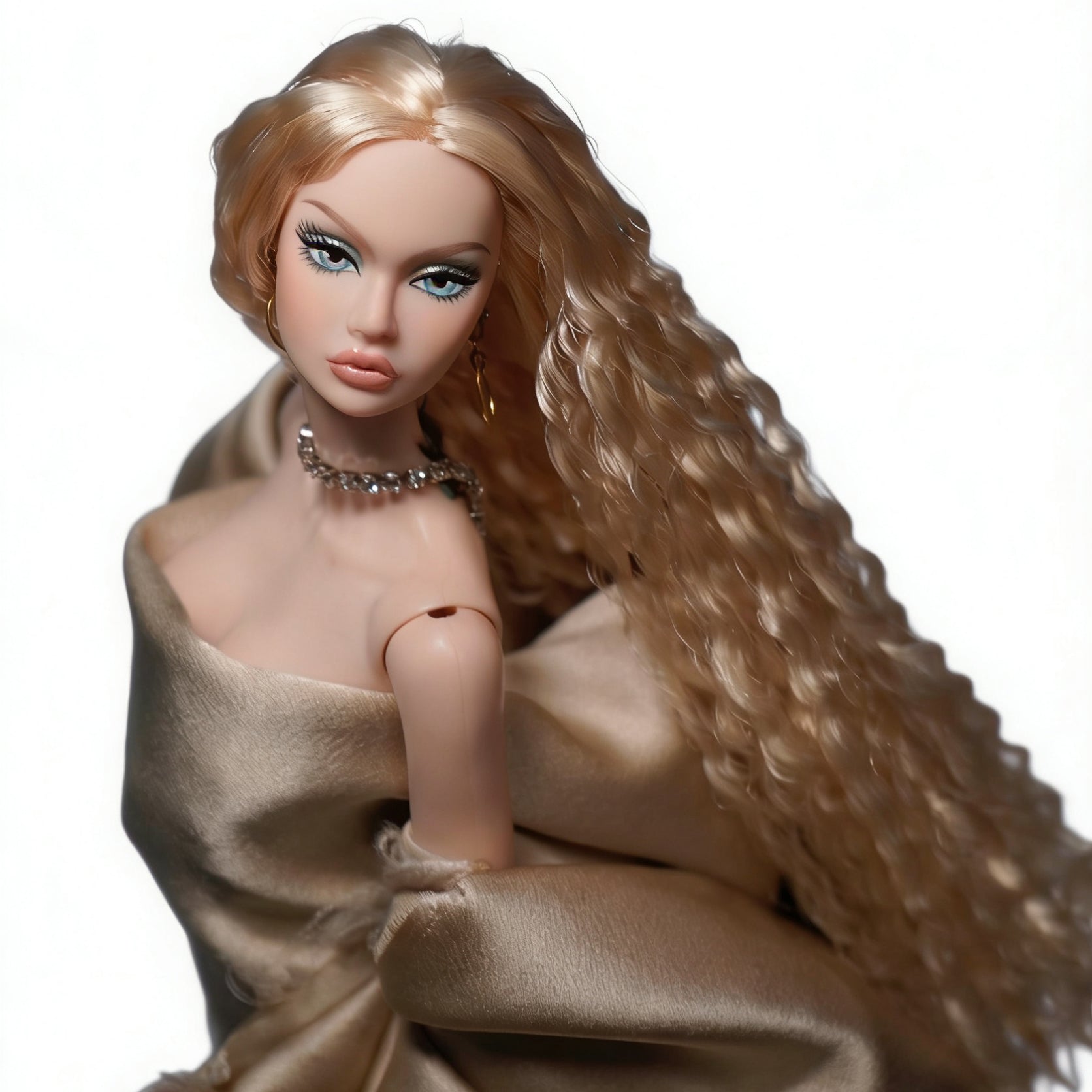 OOAK FASHION ROYALTY POPPY PARKER REPAINT REROOT HEAD INTEGRITY TOYS ONLY HEAD