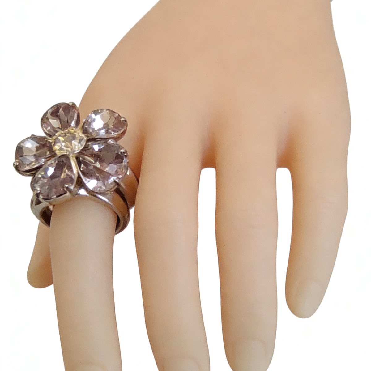 1/6 Puppen Schmuck RING für Fashion Royalty Poppy Parker Integrity Toys.fünfblütige Pflaumenblüte