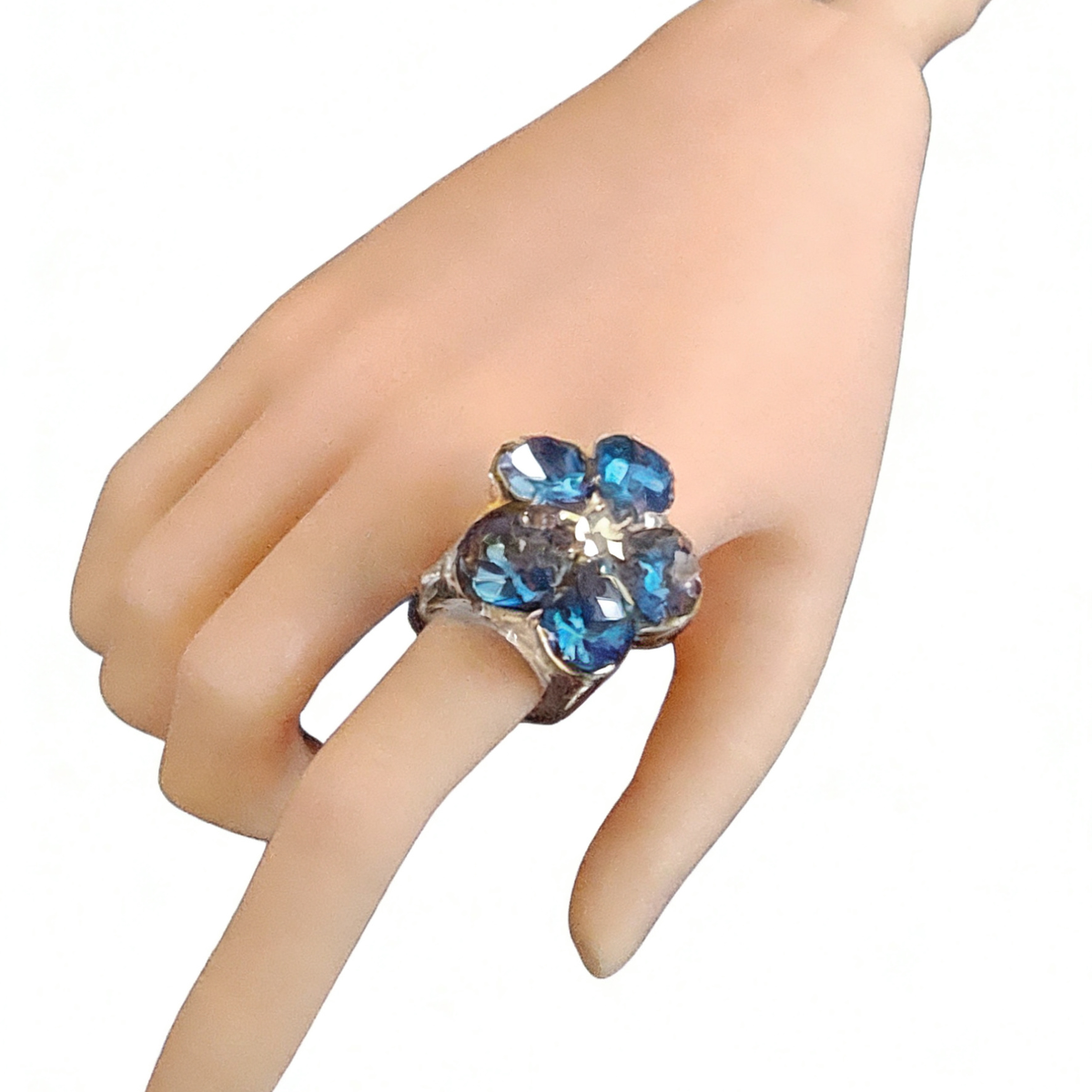1/6 Puppen Schmuck RING für Fashion Royalty Poppy Parker Integrity Toys.fünfblütige Pflaumenblüte