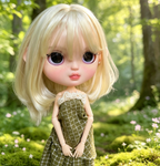 Blythe Doll Handmade-With Outfits + Wig