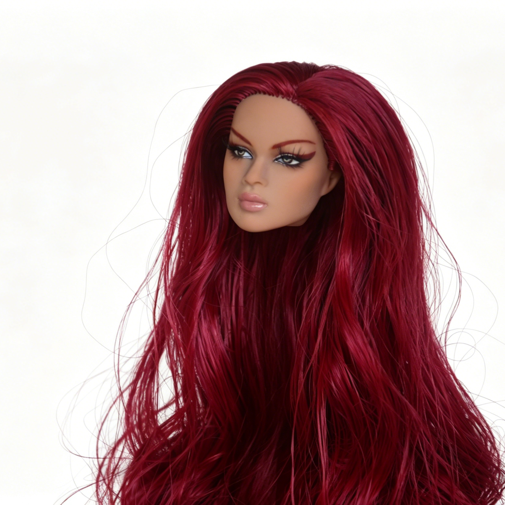 FASHION ROYALTY NADJA REPAINT REROOT HEAD HEAD DOLLS INTEGRITY TOYS