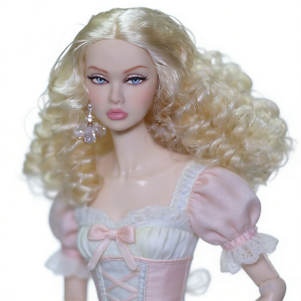 Poppy Parker OOAK Repaint Doll Head Integrity Toys Custom Art Only Head