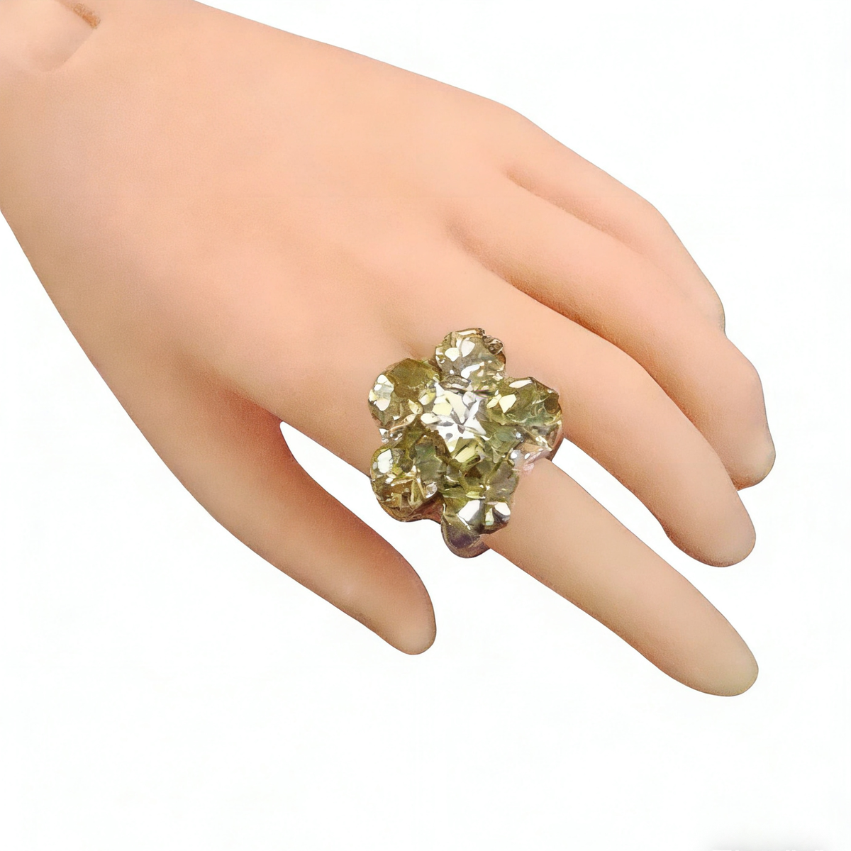 1/6 Puppen Schmuck RING für Fashion Royalty Poppy Parker Integrity Toys.fünfblütige Pflaumenblüte