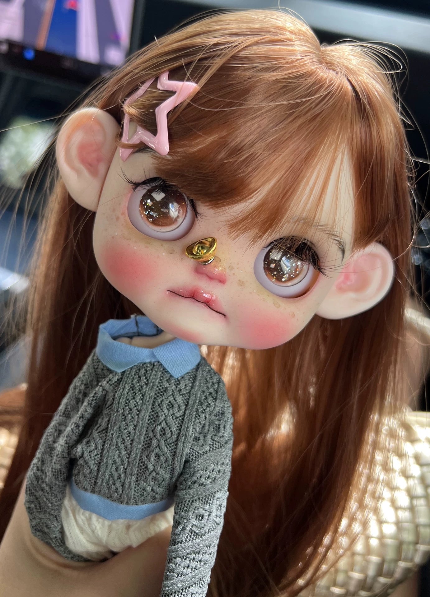 Custom Blythe Art Doll OOAK