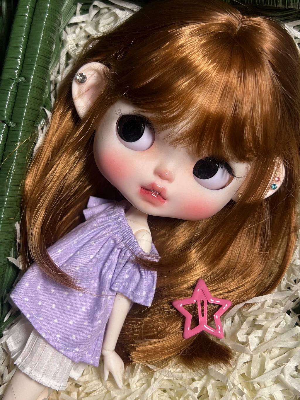 Custom Blythe Art Doll OOAK