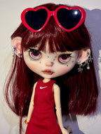 OOAK Hand-Painted Blythe Art Doll