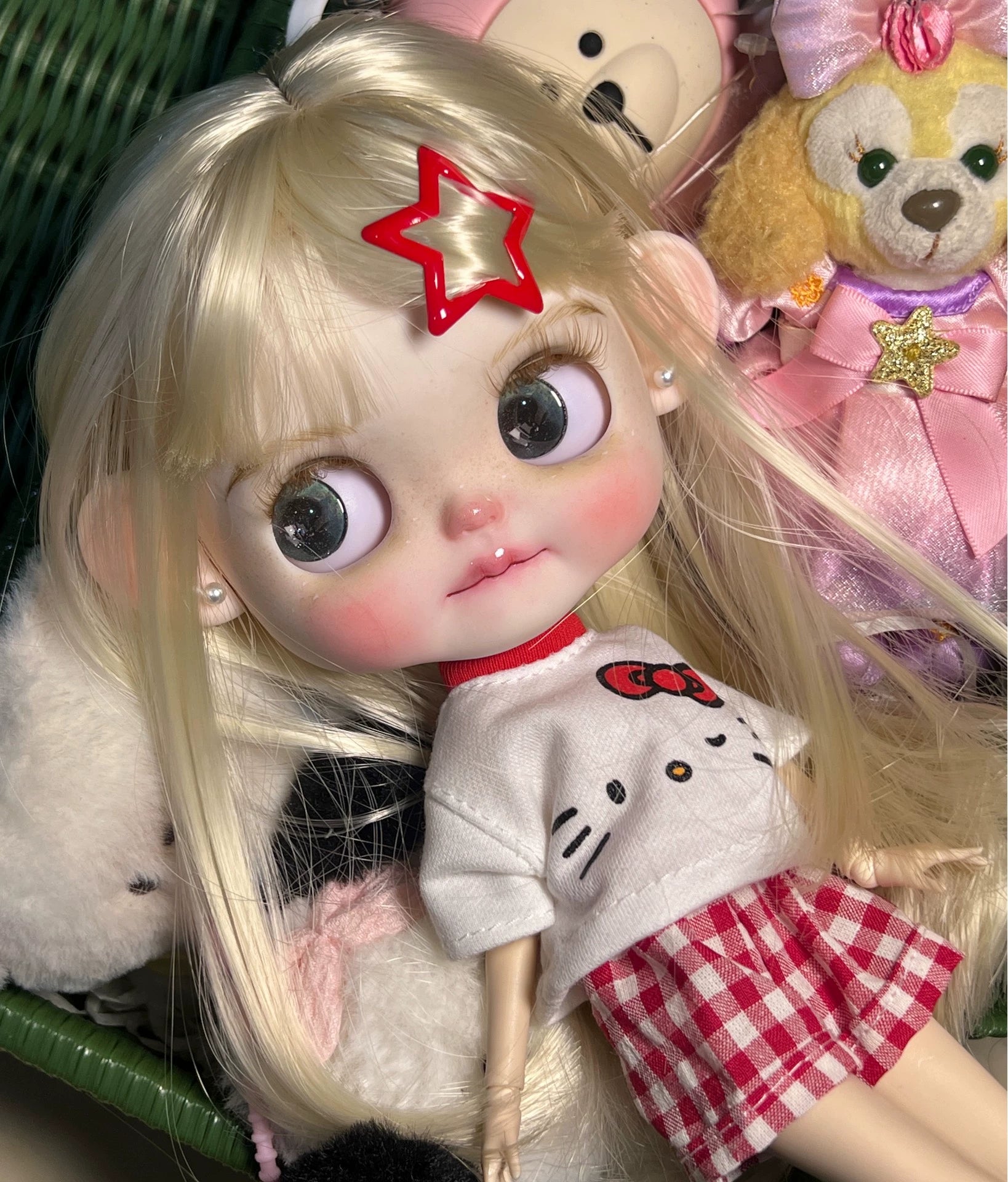 BJD Resin Body - Fully Articulated for Blythe Doll Customization
