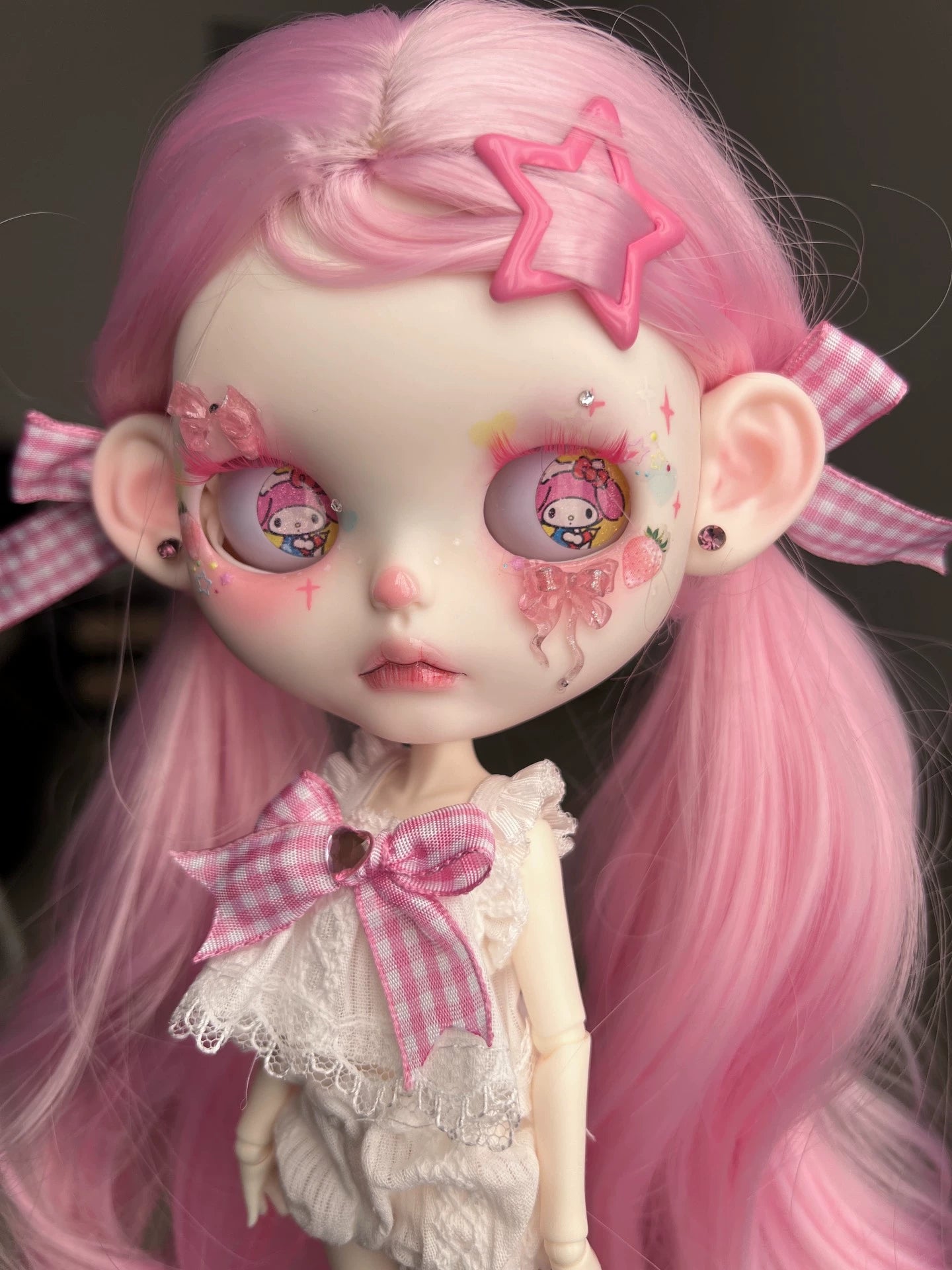 BJD Resin Body - Fully Articulated for Blythe Doll Customization