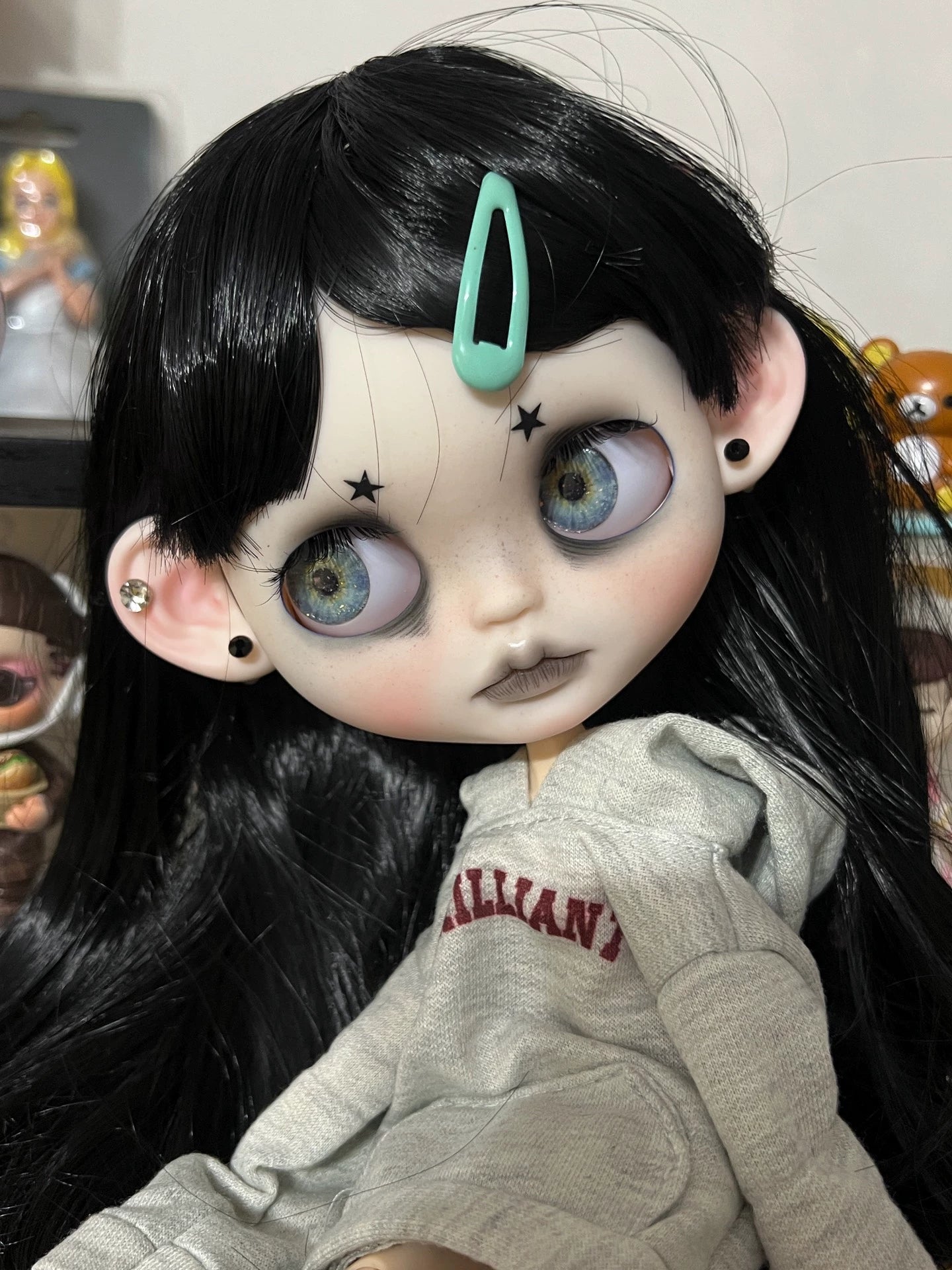 Blythe Doll Handmade-Customized With Outfits + Wig – 1/6 Doll (12in / 30cm) BJD