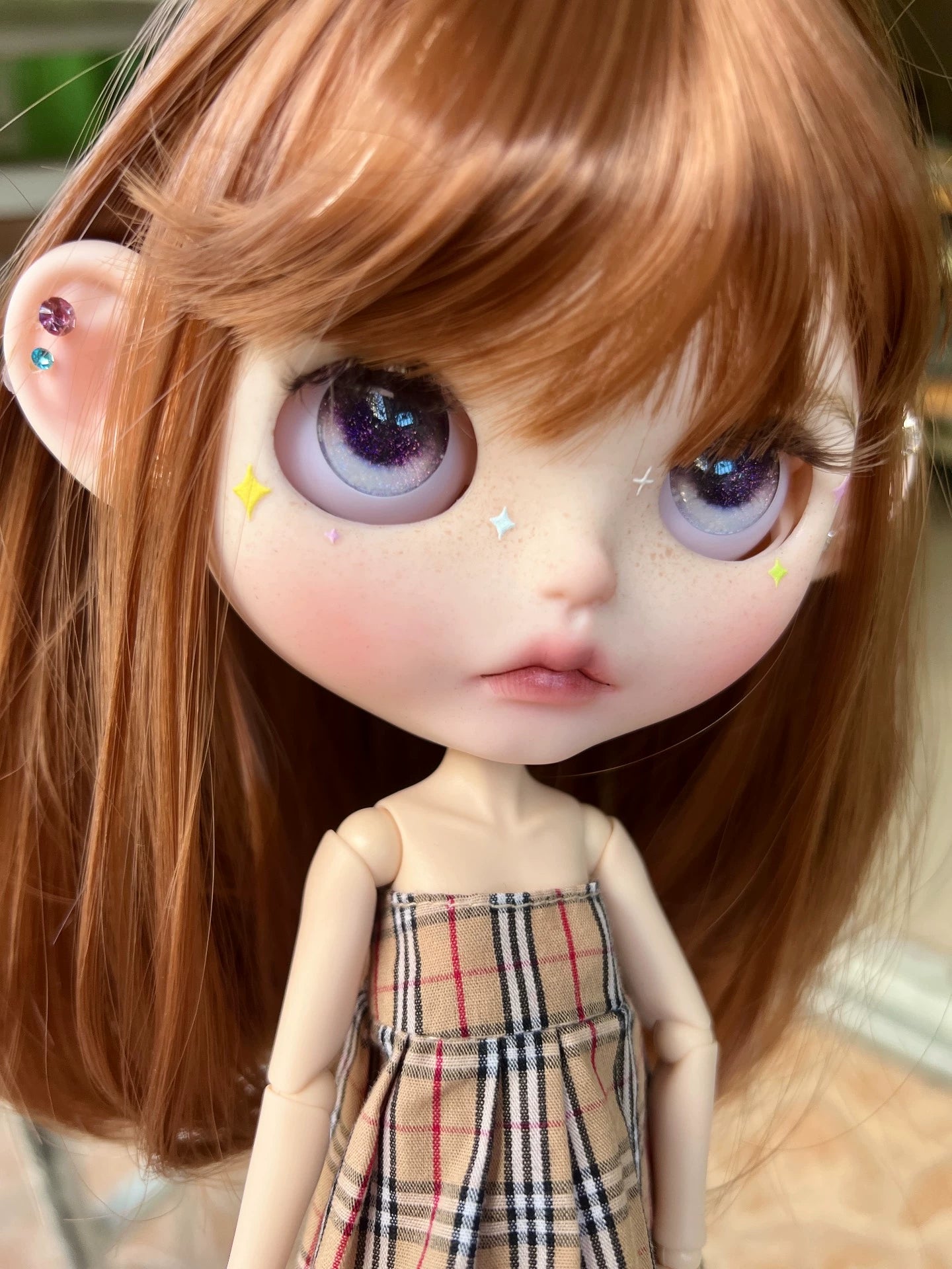 Custom Blythe Art Doll OOAK