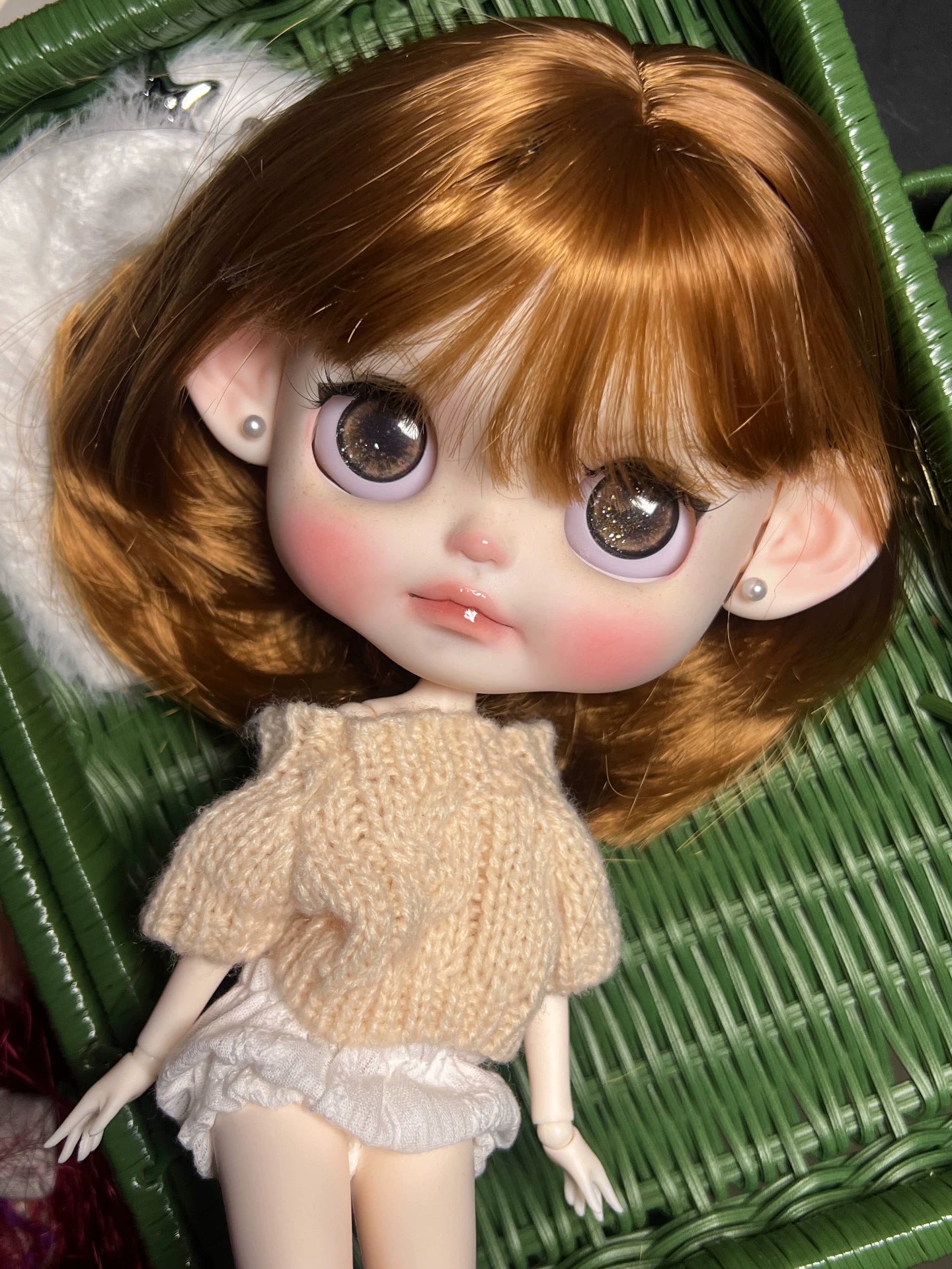 BJD Resin Body - Fully Articulated for Blythe Doll Customization