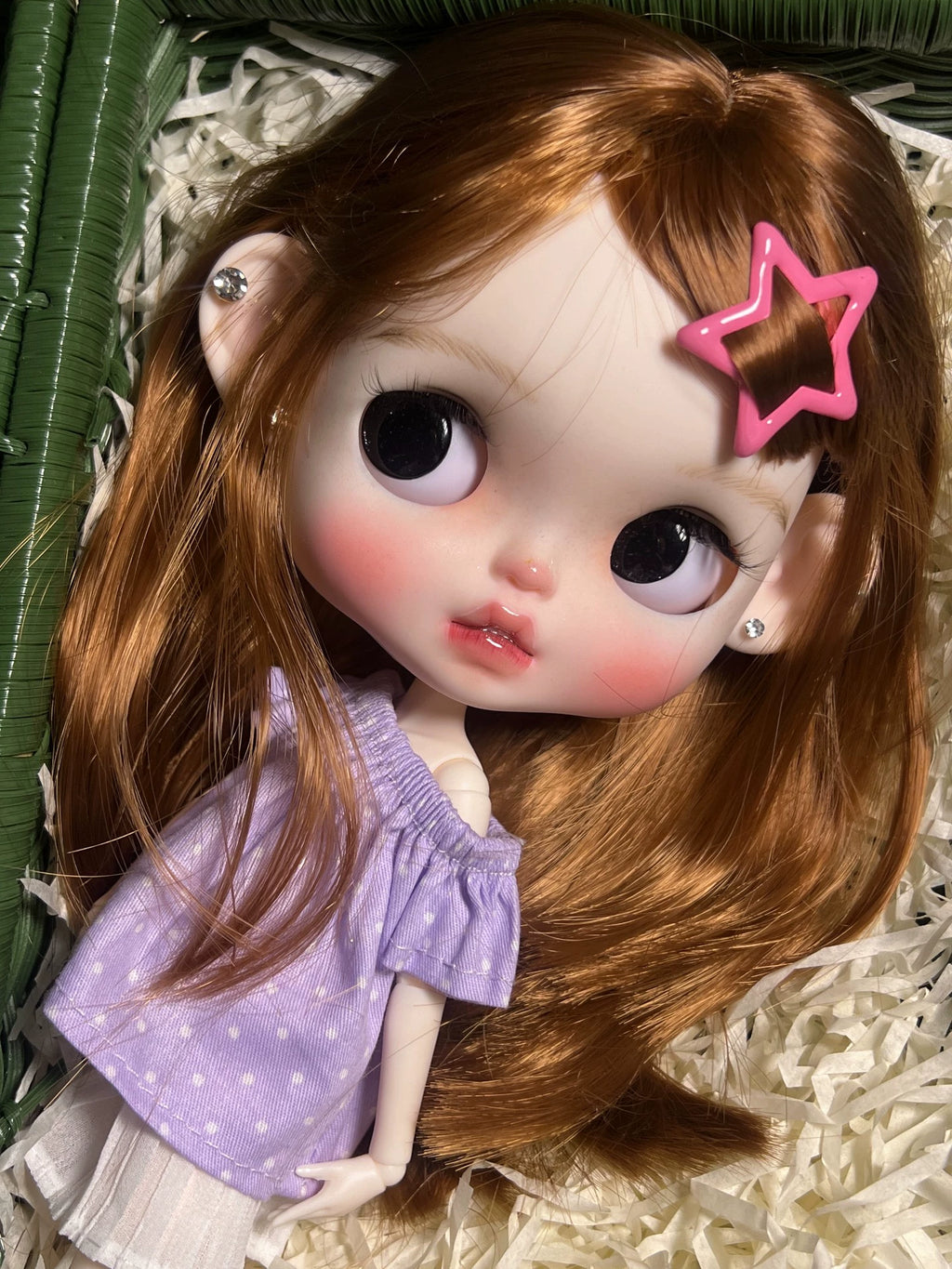 Custom Blythe Art Doll OOAK