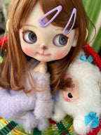 Blythe Doll Handmade-Customized With Outfits + Wig – 1/6 Doll (12in / 30cm) BJD