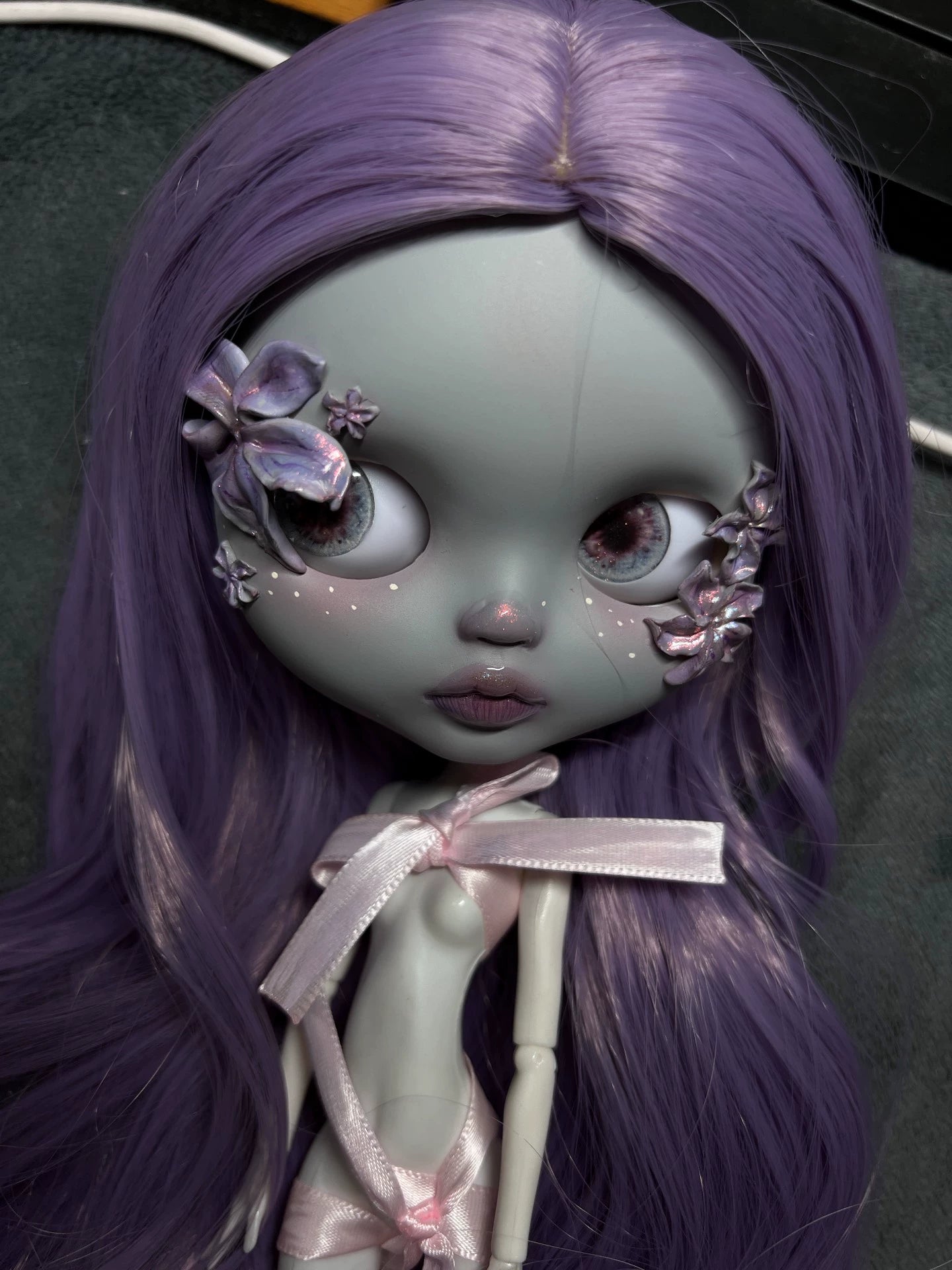 Blythe Doll Handmade-Customized With Outfits + Wig – 1/6 Doll (12in / 30cm) BJD