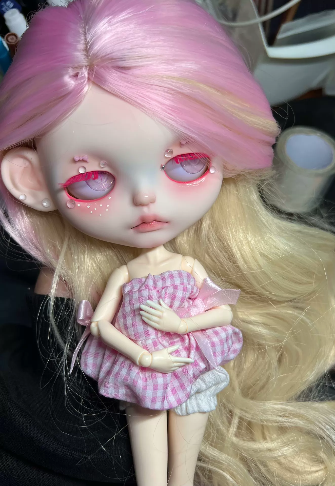BJD Resin Body - Fully Articulated for Blythe Doll Customization