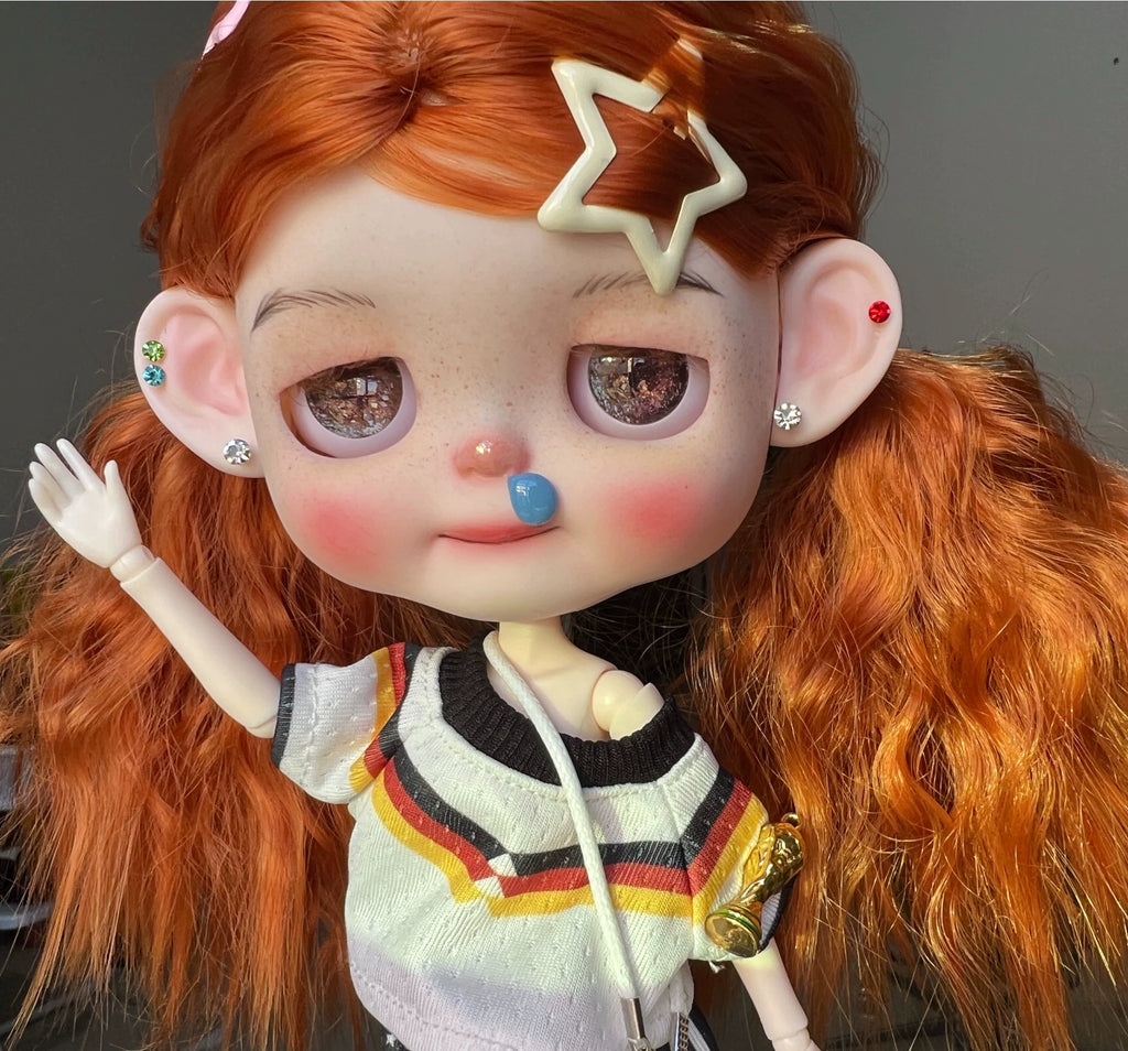 BJD Resin Body - Fully Articulated for Blythe Doll Customization