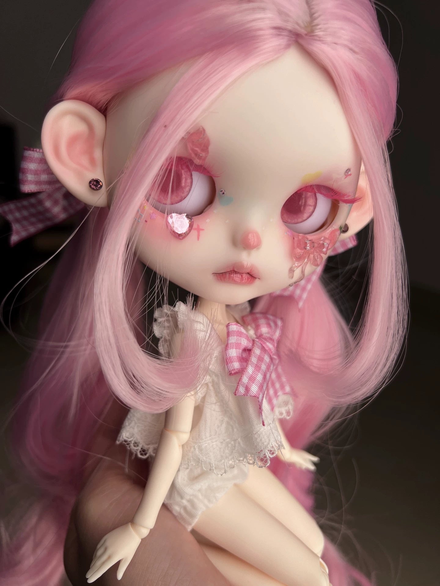 BJD Resin Body - Fully Articulated for Blythe Doll Customization