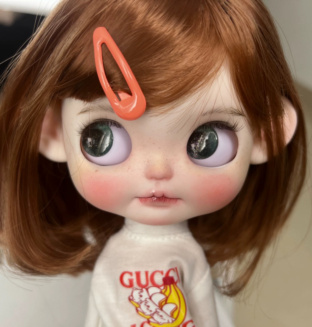 Blythe Doll Handmade-Customized With Outfits + Wig – 1/6 Doll (12in / 30cm) BJD
