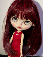 OOAK Hand-Painted Blythe Art Doll