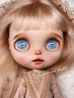 Handgemachte 3D Blythe-Puppenaugen - Farbpulver in Kristallklar
