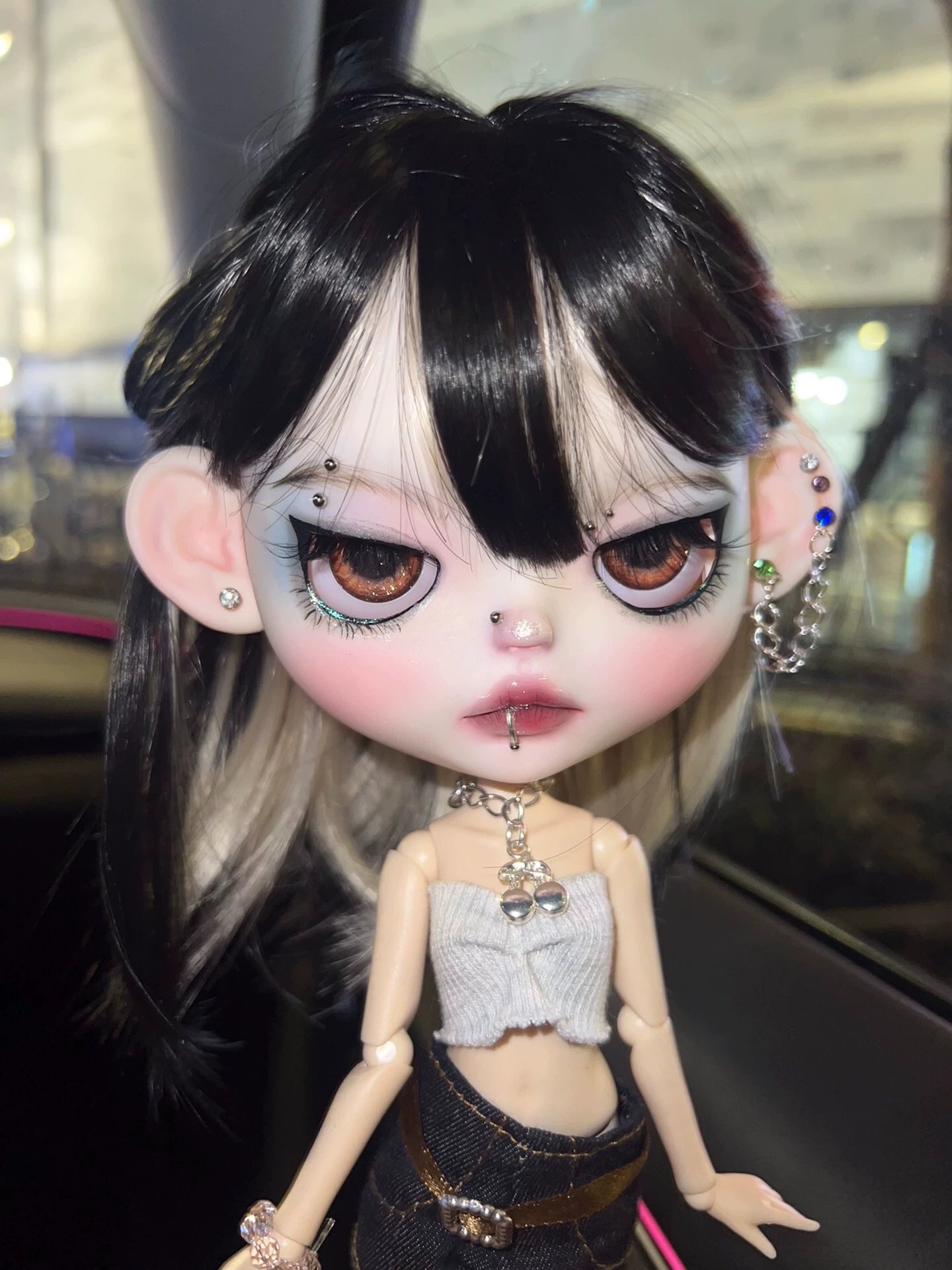 Custom Blythe Art Doll OOAK