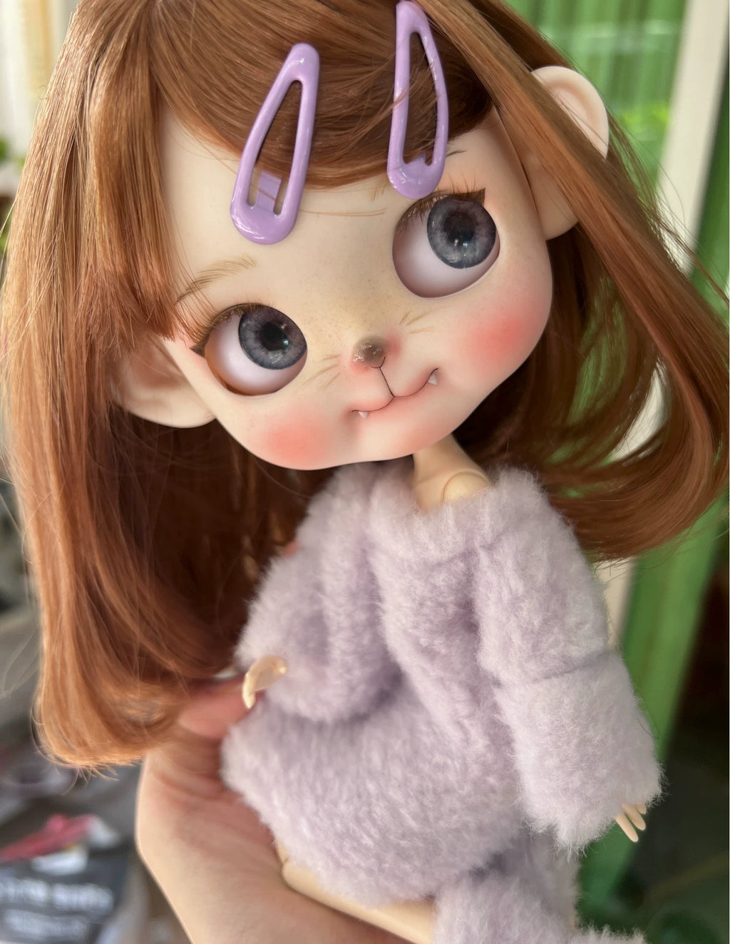 Blythe Doll Handmade-Customized With Outfits + Wig – 1/6 Doll (12in / 30cm) BJD