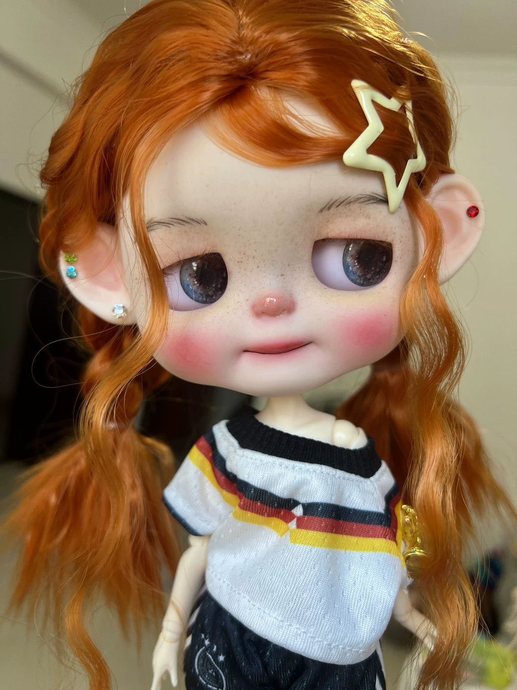 BJD Resin Body - Fully Articulated for Blythe Doll Customization