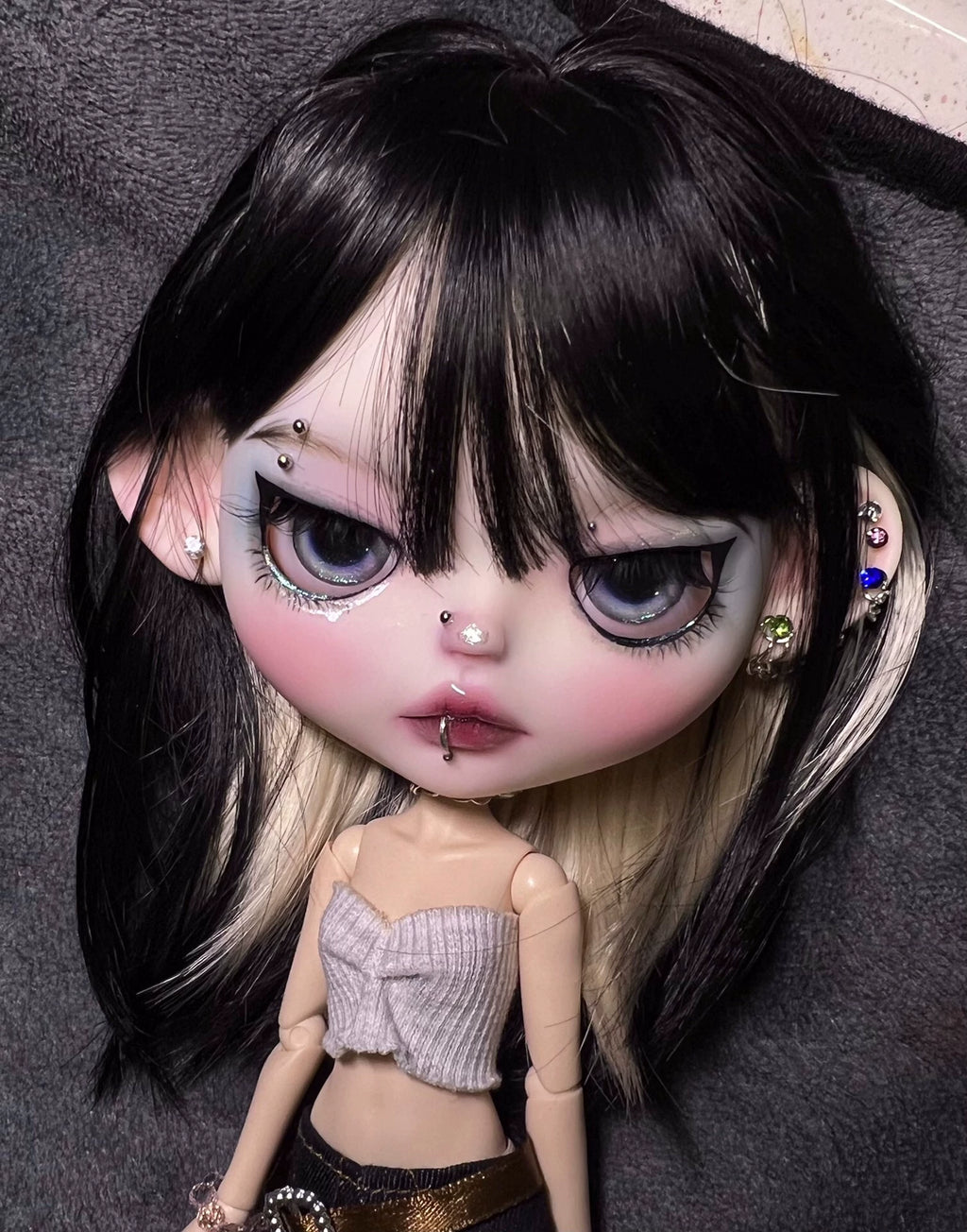 Custom Blythe Art Doll OOAK