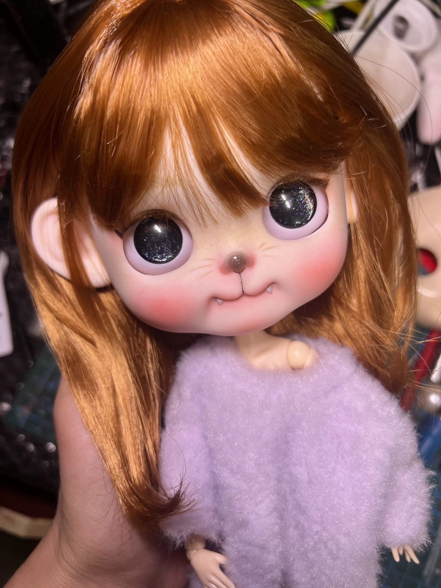 Blythe Doll Handmade-Customized With Outfits + Wig – 1/6 Doll (12in / 30cm) BJD
