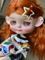 BJD Resin Body - Fully Articulated for Blythe Doll Customization