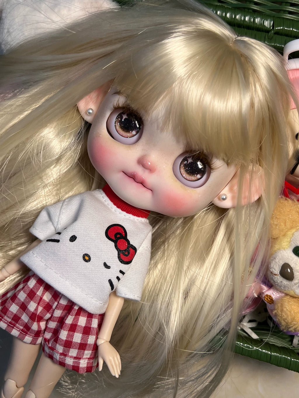 BJD Resin Body - Fully Articulated for Blythe Doll Customization
