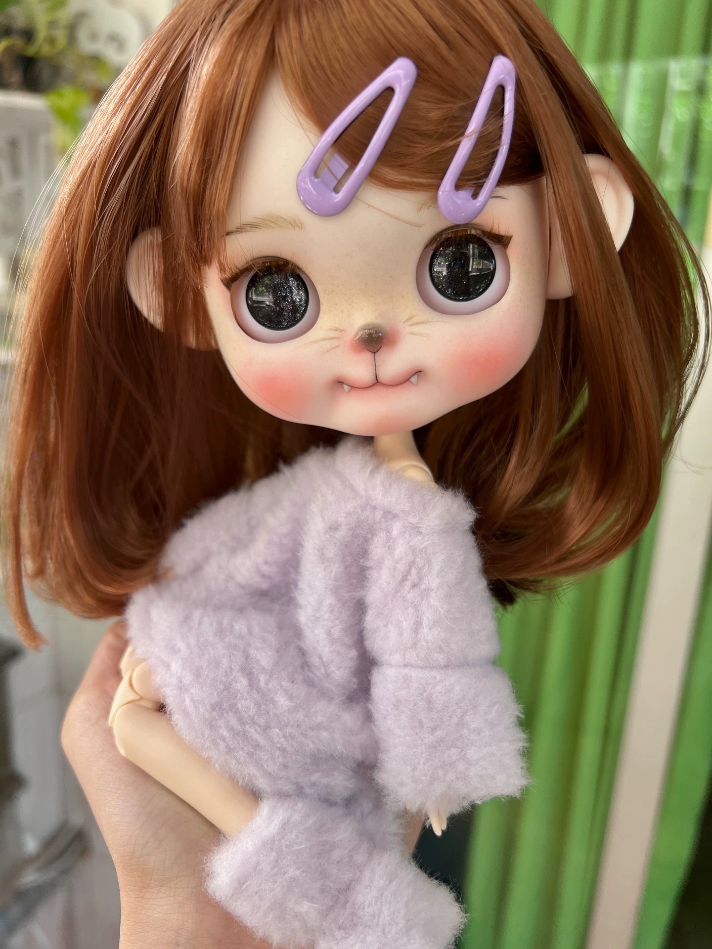 Blythe Doll Handmade-Customized With Outfits + Wig – 1/6 Doll (12in / 30cm) BJD