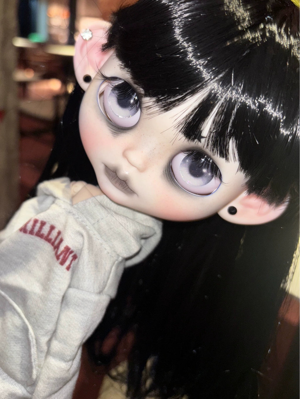Blythe Doll Handmade-Customized With Outfits + Wig – 1/6 Doll (12in / 30cm) BJD