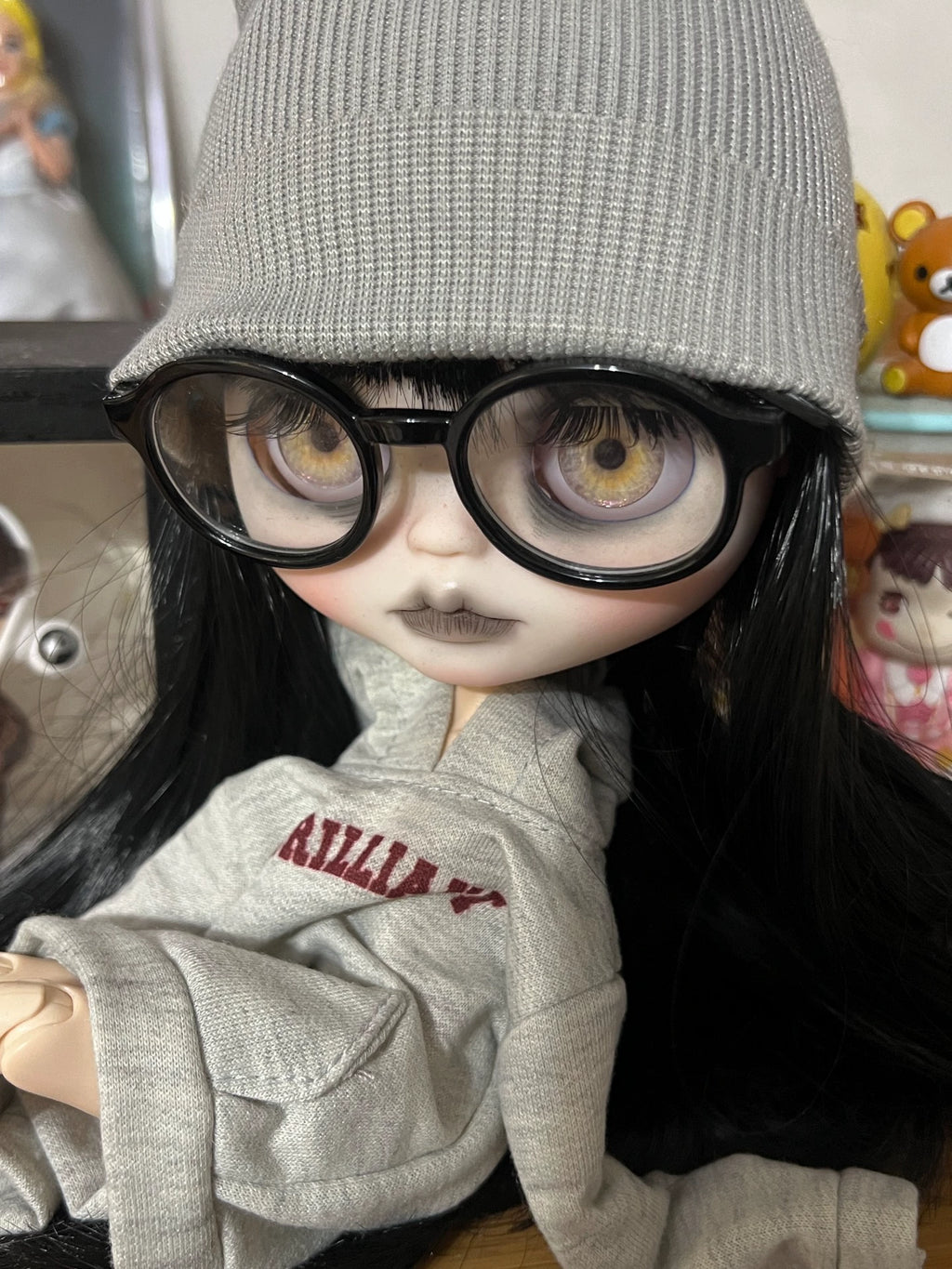 Blythe Doll Handmade-Customized With Outfits + Wig – 1/6 Doll (12in / 30cm) BJD